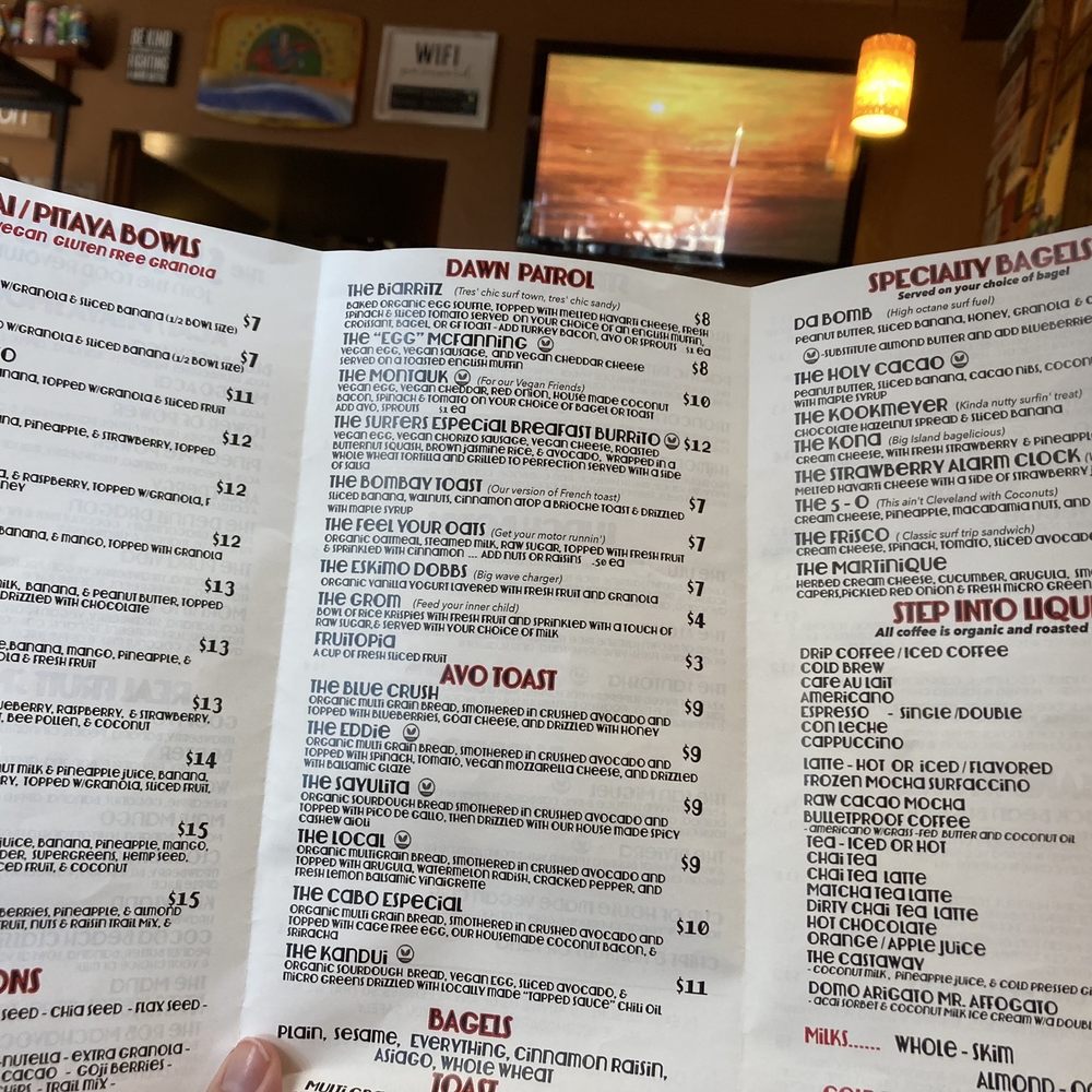 The Surfinista - A little taste of the menu - Juice Bars & Smoothies Near Me - Cocoa Beach, Florida The Surfinista - A little taste of the menu - Juice Bars & Smoothies Near Me - Cocoa Beach, Florida