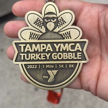 Tampa YMCA Turkey Gobble - Medal - Races & Competitions Near Me - Tampa, Florida