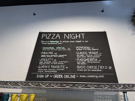Menu photo 1 Upper Crust Baking Davis, CA