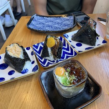 Takenaka - Onigiri flight - Japanese Near Me - Vancouver, British Columbia Takenaka - Onigiri flight - Japanese Near Me - Vancouver, British Columbia