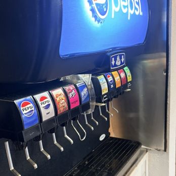 Canada Steak Burger - Soda fountain has so many choices - Burgers Near Me - Chula Vista, California