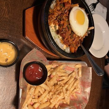 Mad For Chicken - Kimchi Bowl and truffle fries - Korean Near Me - Forest Hills, New York Mad For Chicken - Kimchi Bowl and truffle fries - Korean Near Me - Forest Hills, New York