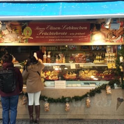 Lebe Gesund - Der Winter-Verkaufsstand von "Gut zum Leben" in der Orlandostraße. Läuft hier im Touristen-HotSpot sicher gut.