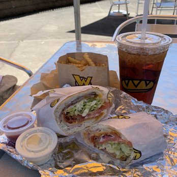 Which Wich - a sandwich and a drink on a table - Sandwiches Near Me - Tigard, Oregon Which Wich - a sandwich and a drink on a table - Sandwiches Near Me - Tigard, Oregon