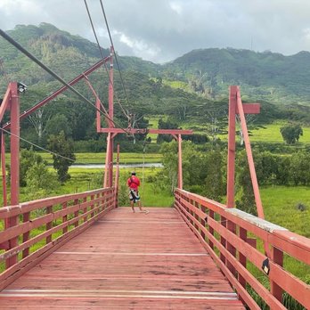 Koloa Zipline - Beautiful view before my 10 year old son came down the 1/2 mile zip line - Ziplining Near Me - Koloa, Hawaii Koloa Zipline - Beautiful view before my 10 year old son came down the 1/2 mile zip line - Ziplining Near Me - Koloa, Hawaii