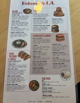 Menu photo 2 The Highland Cafe Los Angeles, CA Menu photo 2 The Highland Cafe Los Angeles, CA