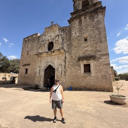 Mission San Jose Catholic Church - The church is owned by the Archdiocese, so it's open even when the National Park is closed.