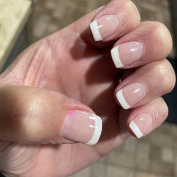 CP Nails - See thumb. Not that it needs to be pointed out it's clearly hot pink. Lol. - Nail Salons Near Me - Crown Point, Indiana