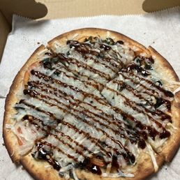 Margherita flatbread