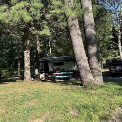 Little Pine State Park - Site 039, very shady