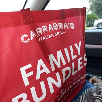 Carrabba's Italian Grill - Reusable bag with meal - Italian Near Me - Savannah, Georgia