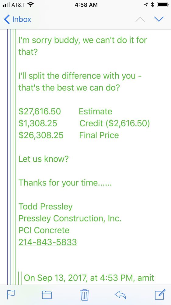 Slide of Presley Construction and Roofing