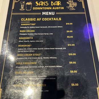 Sans Bar - Bars Near Me - Austin, Texas