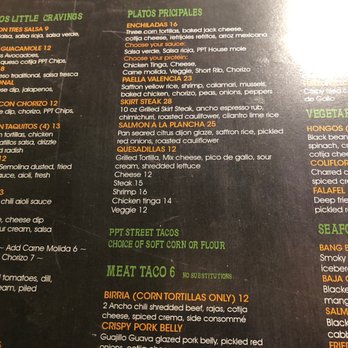 Prickly Pear Tacos Tequila and Tapas - Menu - Tacos Near Me - Atlanta, Georgia
