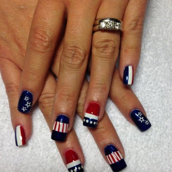 Nailagio - Patriotic for Labor day - Nail Salons Near Me - Canoga Park, California Nailagio - Patriotic for Labor day - Nail Salons Near Me - Canoga Park, California