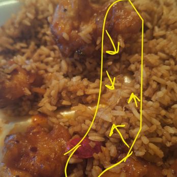 Rice Bowl - Circle/arrow pointed towards hair - Chinese Near Me - Houston, Texas Rice Bowl - Circle/arrow pointed towards hair - Chinese Near Me - Houston, Texas
