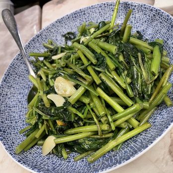Blue Magpie - MORNING GLORY STIR FRY 豆腐乳空心菜 - Bars Near Me - Arcadia, California Blue Magpie - MORNING GLORY STIR FRY 豆腐乳空心菜 - Bars Near Me - Arcadia, California