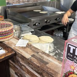 Making tortillas