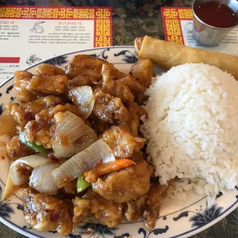 Tea Palace - Hot and sour soup was very good. Almond Shrimp was yummy - Chinese Near Me - Pueblo, Colorado