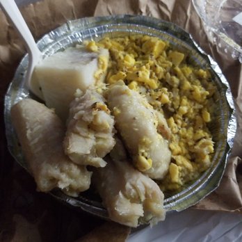 Frank's Soup Bowl - 10 bucks small ackee - New American Near Me - Bronx, New York