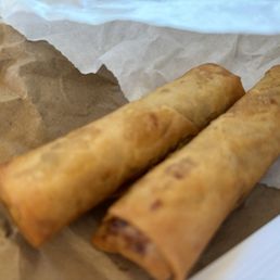 Crispy Little Pork Egg Rolls