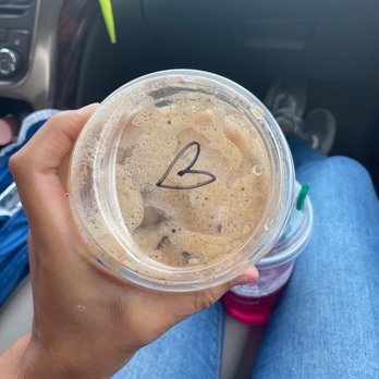 Starbucks - Brown Sugar Oat-milk shaken espresso - Coffee & Tea Near Me - Cedar Park, Texas