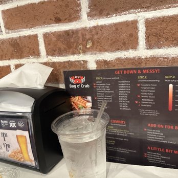 Bag O' Crab - Menu - Cajun/Creole Near Me - Fullerton, California