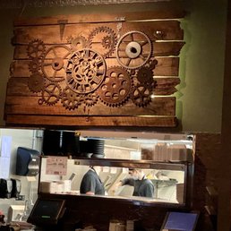 a clock on the wall a clock on the wall