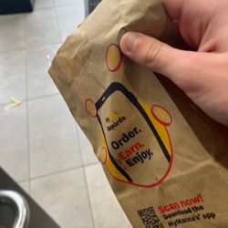 McDonald's - not the happy meal box