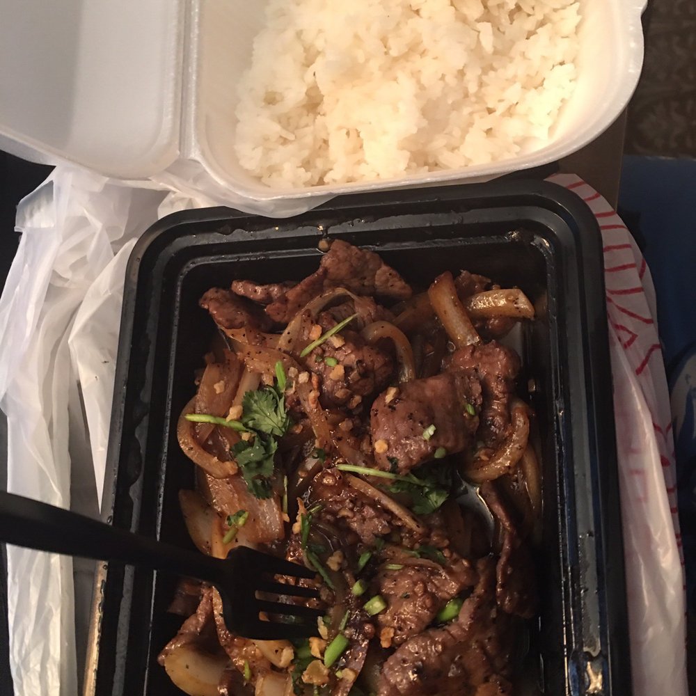 Mint Thai Kitchen - Garlic beef - Thai Near Me - Houston, Texas Mint Thai Kitchen - Garlic beef - Thai Near Me - Houston, Texas