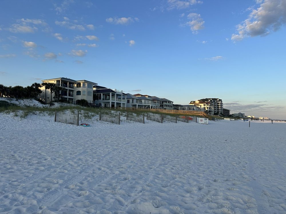 Crystal Sands beach Logo