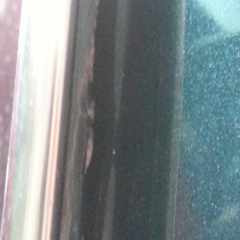 State Farm - Another view of the gutter over the driver's side window. - Auto Insurance Near Me - Bloomington, Illinois