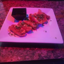 Chicken potstickers were also soooooo good!