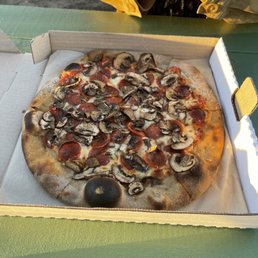Mushroom Pizza