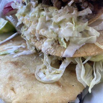 Tacos La Michoacana - Asada Gordita plate. So good! Recommend 100%. - Food Trucks Near Me - Glen Burnie, Maryland Tacos La Michoacana - Asada Gordita plate. So good! Recommend 100%. - Food Trucks Near Me - Glen Burnie, Maryland