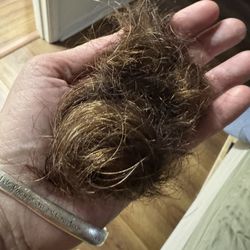 Great Clips - A eeek later, with my hair wet, I straightened it out. This came from just the right side again