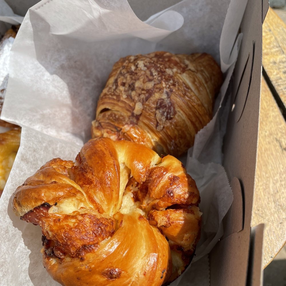Brightside Bakeshop - Ham and cheese op over & gruyere and prosciutto croissant - Bakeries Near Me - Nashville, Tennessee Brightside Bakeshop - Ham and cheese op over & gruyere and prosciutto croissant - Bakeries Near Me - Nashville, Tennessee