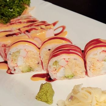 Roppongi Sushi Restaurant - Butterfly Roll [asparagus swap to cucumber] ~ 1.14.25 - Japanese Near Me - Amityville, New York