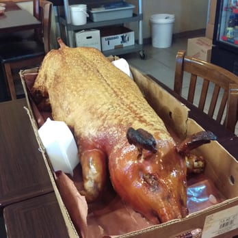 Sanhao BBQ Delight - $190 if you wish to order. Plus $10 if they cut for you! Someone has an event tonight! - Chinese Near Me - Surrey, British Columbia