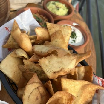 Frying Pan NYC - Mezze Apertivo and Pita - Bars Near Me - New York, New York