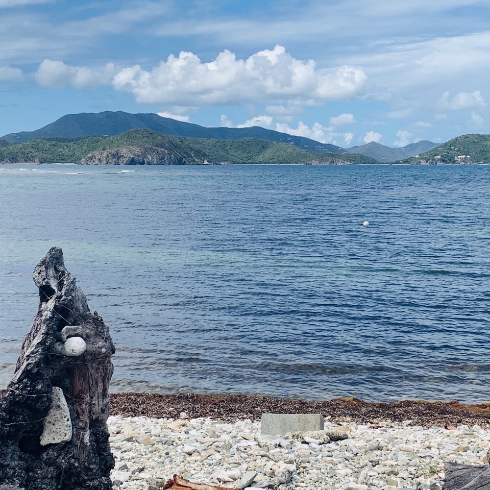 Miss Lucy's Restaurant - View from our table. - Caribbean Near Me - St. John, Virgin Islands