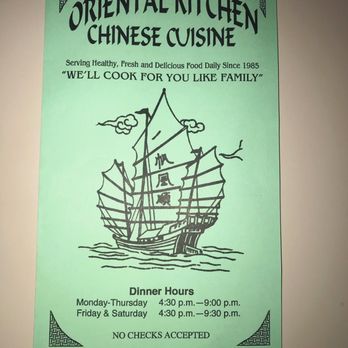 Oriental Kitchen - Menu - Chinese Near Me - Conway, Arkansas