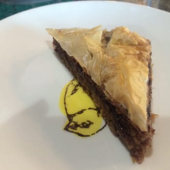 Flavory Bistro - Cocoa almond baklava - Mediterranean Near Me - Ankeny, Iowa
