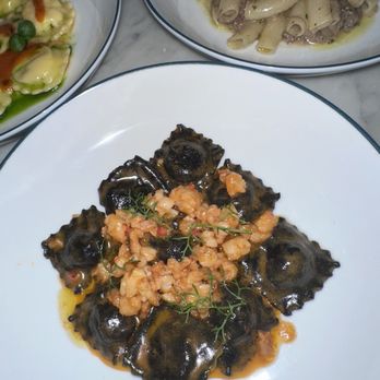 Massara - Lobster squares, cherry tomatoes and Calabrian chili - Italian Near Me - New York, New York