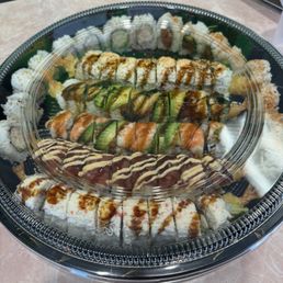 Sushi platter