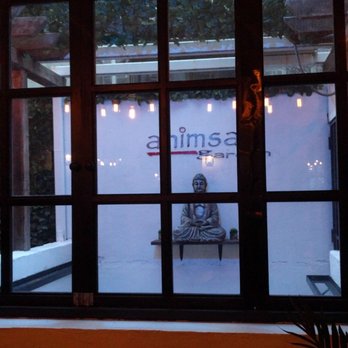 Ahimsa - Garden area - Indian Near Me - New York, New York