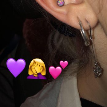 JuL Head Piercing - conch and helix piercing - Jewelry Near Me - Alhambra, California