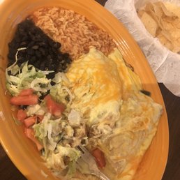 Seafood & Calabacitas Enchiladas