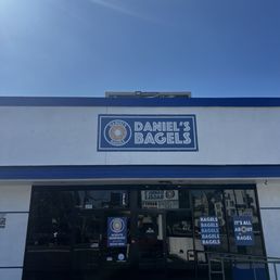 Exterior outside entrance of Daniel's Bagels - Outside view - Los Angeles, California Exterior outside entrance of Daniel's Bagels - Outside view - Los Angeles, California