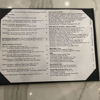 Lone Pine - What an amazing wine list - Steakhouses Near Me - Carmel, Indiana